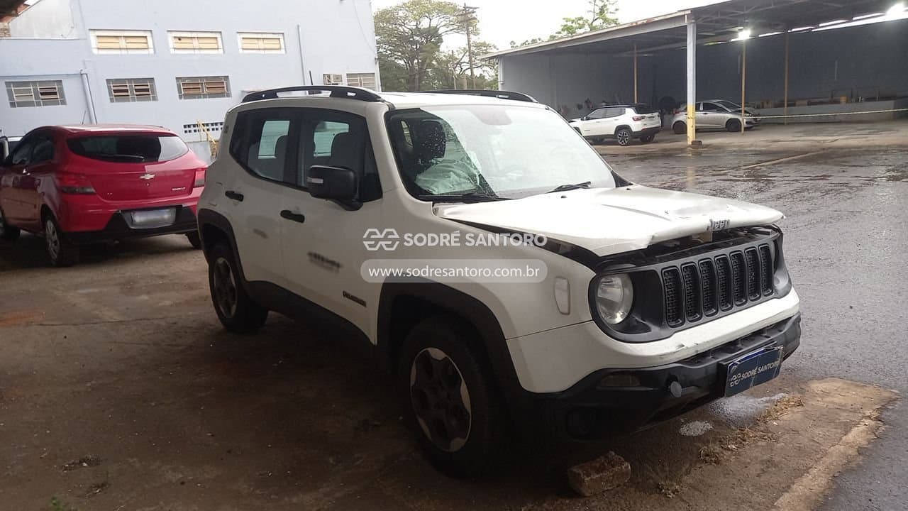 Jeep Renegade 1.8 Autom 2021, branca