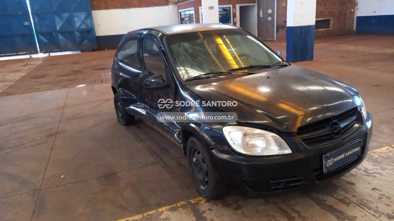 Chevrolet Celta Life 2007, preta