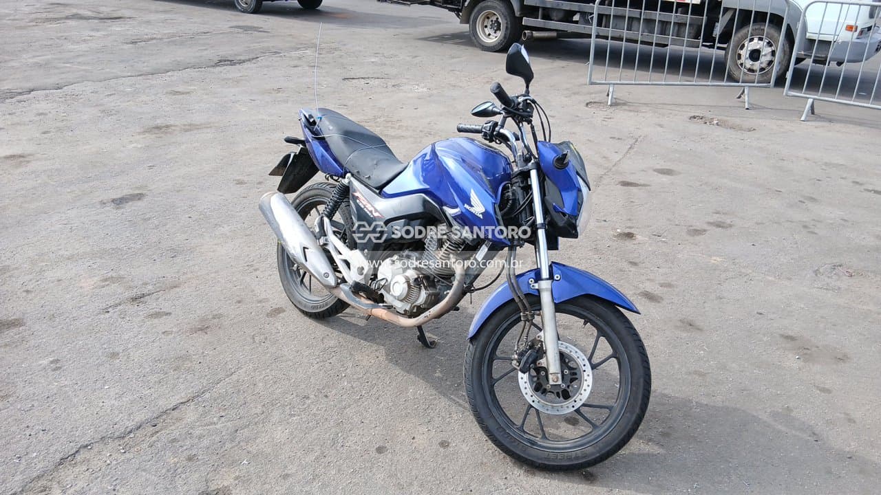 Honda Cg 160 Fan 2022, azul