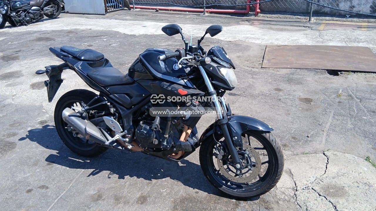 Yamaha Mt03 Abs 2020, preta