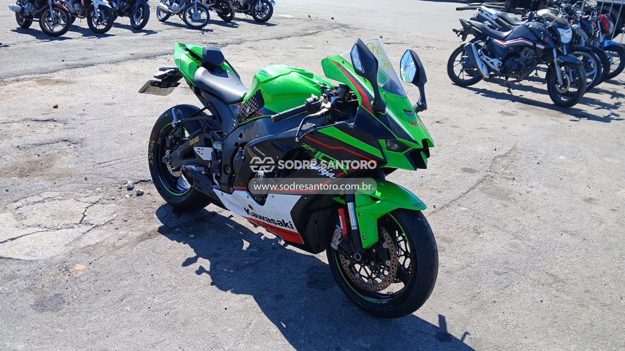 Kawasaki Ninja Zx-10r 2022, verde