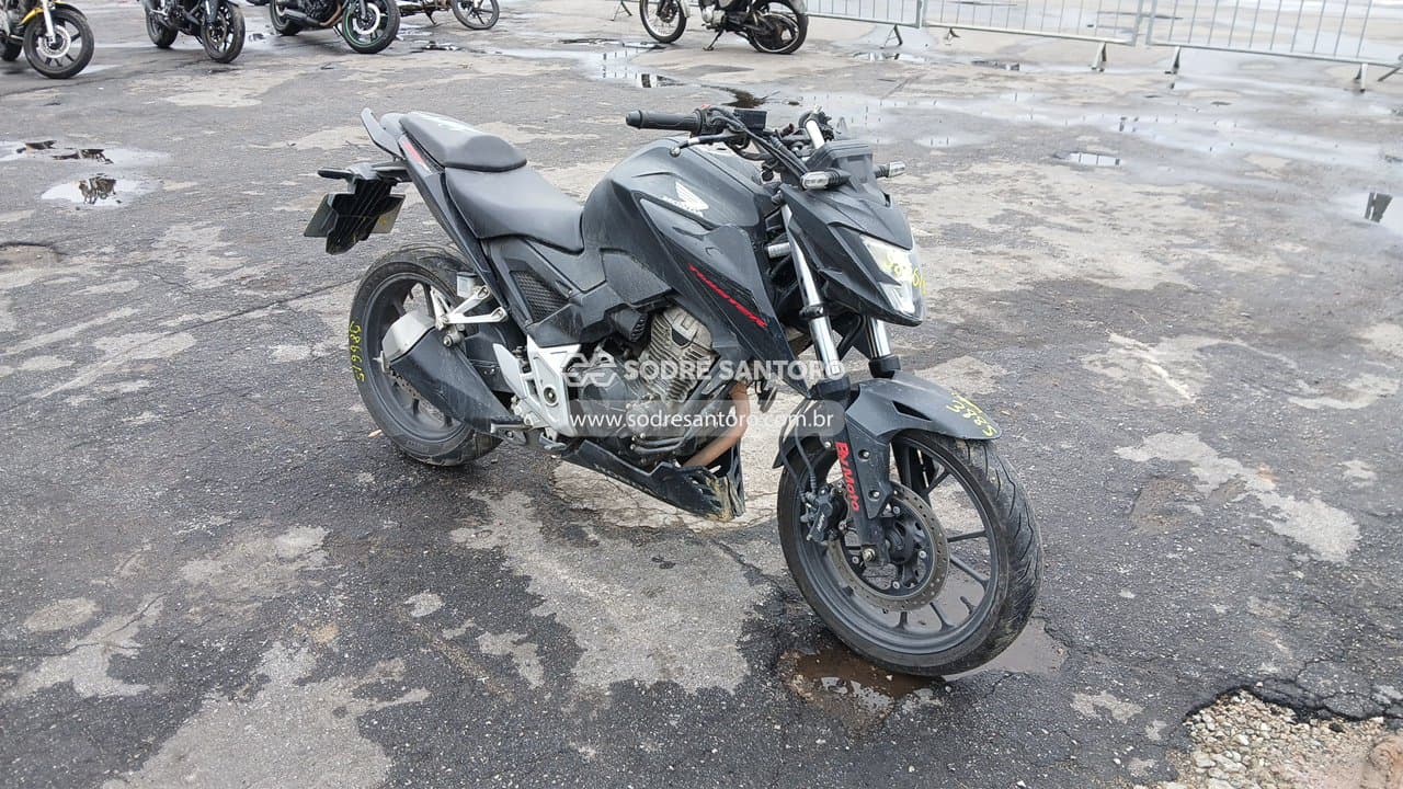 Honda Cb 300f Twister Cbs 2024, cinza