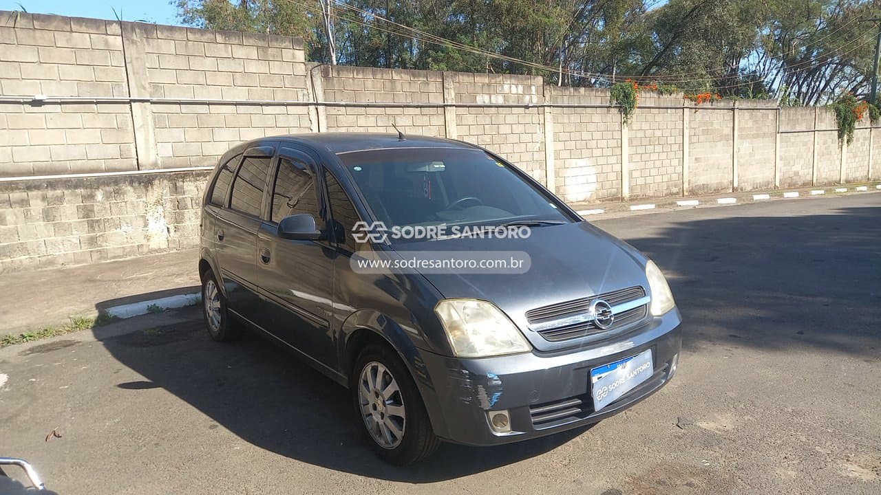 Chevrolet Meriva Maxx 2007, cinza