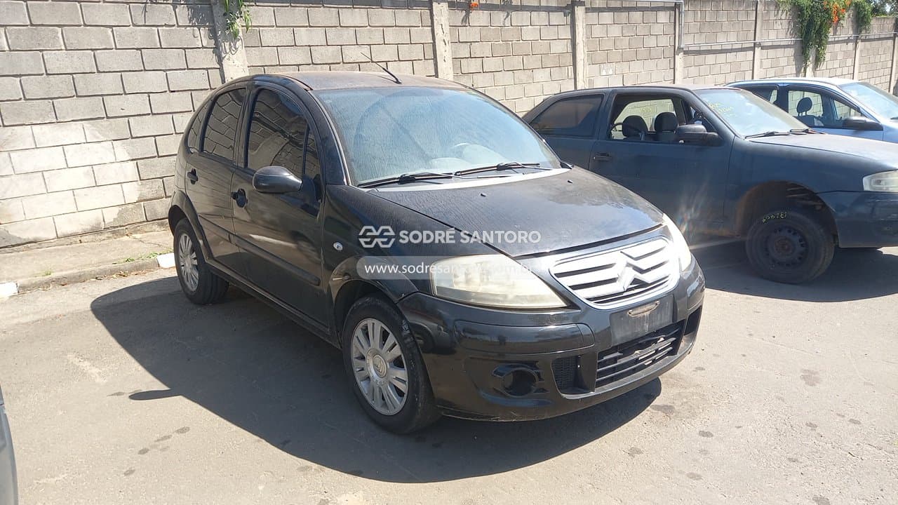 Citroën C3 Glx 14 Flex 2011, preta