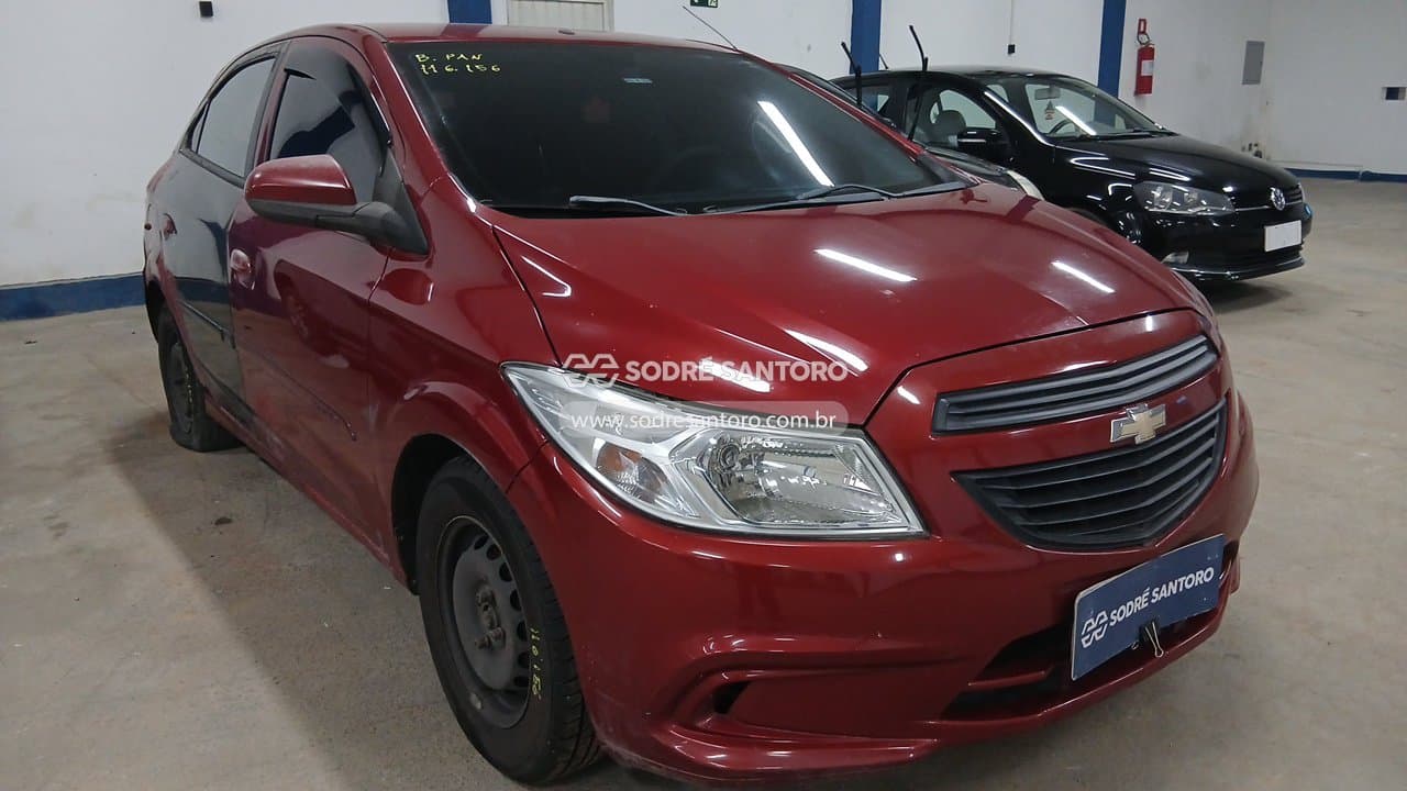 Chevrolet Onix 10mt Joye 2018, vermelha
