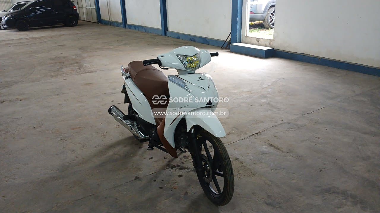 Shineray Shi 125 2026, branca