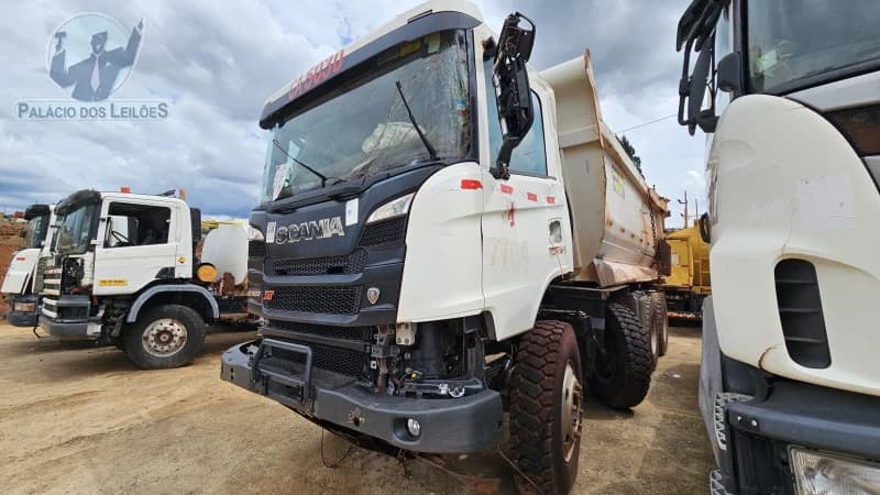 Scania G500 B8x4 XT CS 2022
